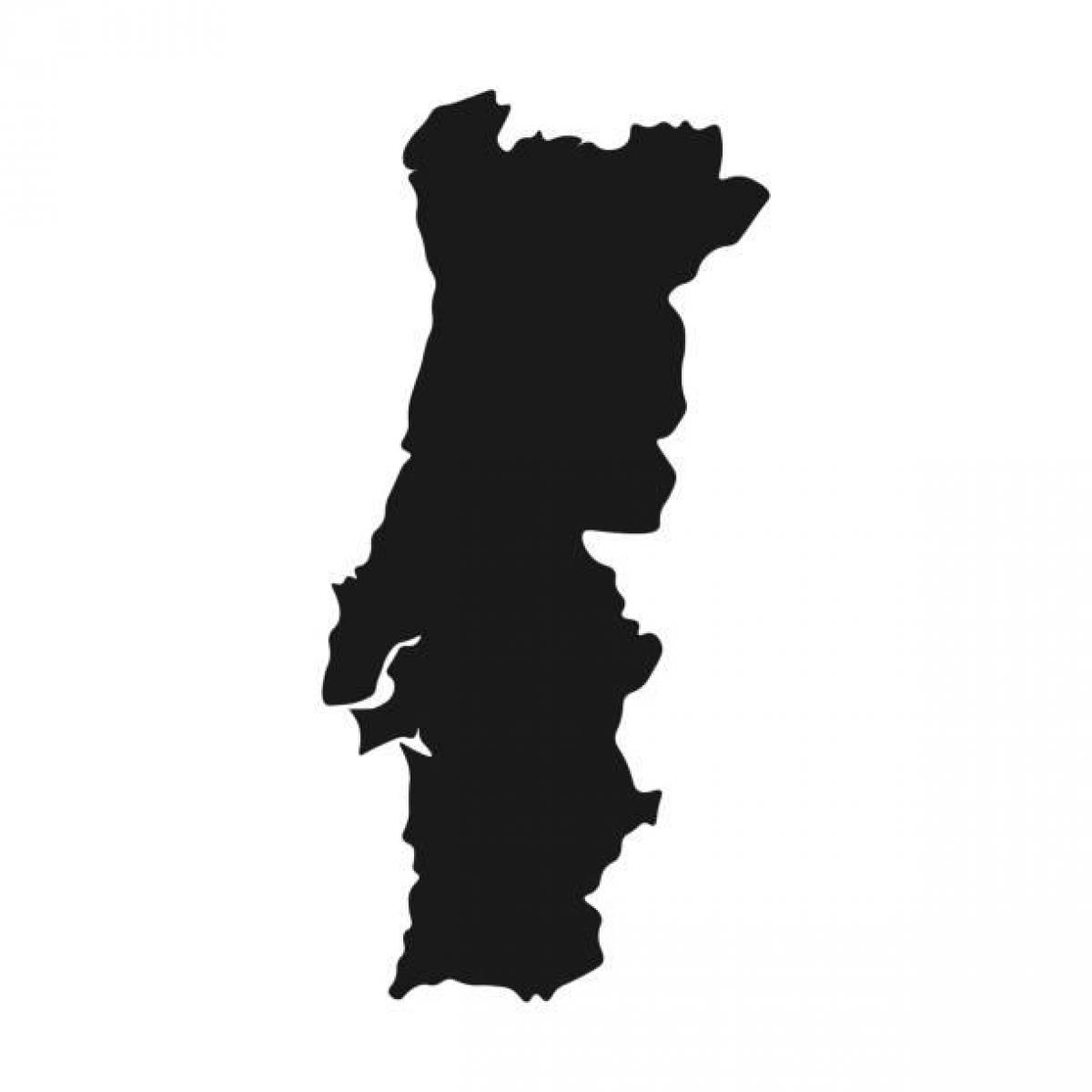 Portugal carte de vecteur